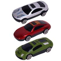 Kit 3 Carrinhos Miniatura Esportivos Escala 1:64 Sortidos - Castela Kit 3 Carrinhos Miniatura Esportivos Escala 1:64 Sortidos - Castela