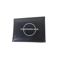 Kit 3 Carteira Masculina Feminina Slim Cartão CNH Porta documentos personalizada Kit 3 Carteira Masculina Feminina Slim Cartão CNH Porta documentos personalizada