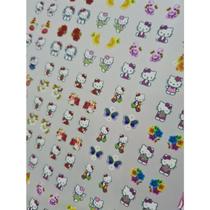 kit 3 cartelas de películas 3D Hello Kitty