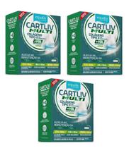 Kit 3 Cartliv Multi Colágeno Tipo 2 40mg Articulação 60 Caps