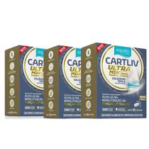 Kit 3 Cartliv Ultra MDK Colágeno Tipo 2 60caps Equaliv (uc Ii) Kit 3 Cartliv Ultra MDK Colágeno Tipo 2 60caps Equaliv (uc Ii)