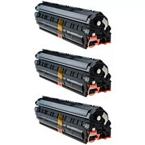 Kit 3 Cartucho Importado Compativel P/Impressora Laser M1132