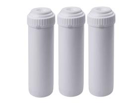 Kit 3 Cartucho Recarregável Vazio Deionizador Osmose Reversa Kit 3 Cartucho Recarregável Vazio Deionizador Osmose Reversa