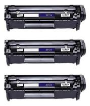 Kit 3 Cartuchos de Toner Compatíveis Q2612A Kit 3 Cartuchos de Toner Compatíveis Q2612A