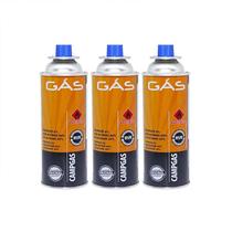 Kit 3 Cartuchos Refil de Gás Para Fogareiro e Maçarico CAMPGAS 280560 NTK Nautika