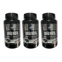 Kit 3 Carvão Vegetal - Life Natural - 60 Cápsulas