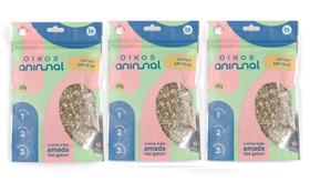 Kit 3 Catnip 28g para Gatos Erva Natural Diversão Bem-estar