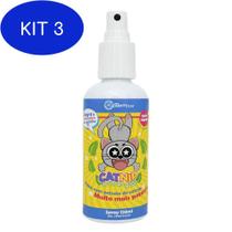 Kit 3 Catnip Catmypet 120ml