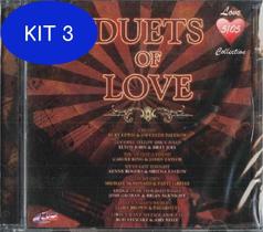 Kit 3 CD Duets Of Love Collection Volume 5 - Usa records