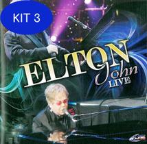 Kit 3 Cd - Elton John Live - Usa records