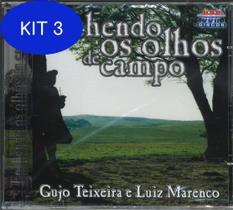 Kit 3 Cd Enchendo Os Olhos De Campo Cujo Teixeira E Luiz Marenco