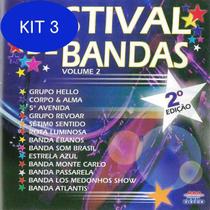 Kit 3 Cd Festival De Bandas Vol.2 - 2ª Edição