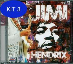 Kit 3 CD - Jimi Hendrix - In Concert Duplo - Usa records