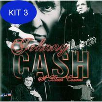Kit 3 Cd - Johnny Cash A Black Concert - Usa records