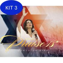 Kit 3 Cd Renascer Praise 18 Canto De Sião - Universal