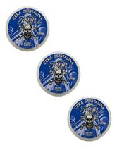 Kit 3 Cera Cristalina Captain Kings Hair Extra Forte 130g Kit 3 Cera Cristalina Captain Kings Hair Extra Forte 130g