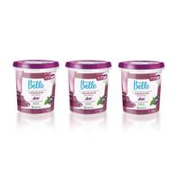 Kit 3 Cera Depilatória Hidrossolúvel Açaí 600g Depil Bella Kit 3 Cera Depilatória Hidrossolúvel Açaí 600g Depil Bella