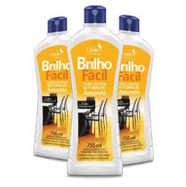 Kit 3 Cera Liquida Autobrilho 750ml Amarela Brilho Fácil Kit 3 Cera Liquida Autobrilho 750ml Amarela Brilho Fácil