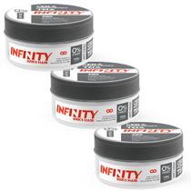 Kit 3 Cera Modeladora Efeito Teia 160g - Infinity Kit 3 Cera Modeladora Efeito Teia 160g - Infinity