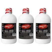 Kit 3 Cera Pós Lavagem Jet Mix Protec - 500ml Kit 3 Cera Pós Lavagem Jet Mix Protec - 500ml