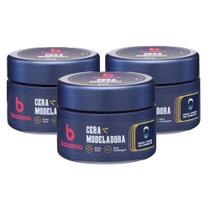 Kit 3 Ceras Capilar Bozzano Modeladora 80g