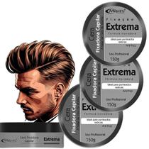 Kit 3 Ceras Fixadora Capilar à Base de Cera de Abelha Mirras 150g