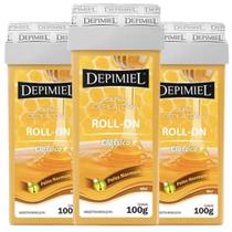 KIT 3 Ceras Roll-On Depilatoria Depimiel Classica
