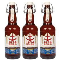 Kit 3 Cerveja Artesanal Imigração 1824 Export 500ml Kit 3 Cerveja Artesanal Imigração 1824 Export 500ml