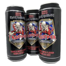 Kit 3 Cerveja Trooper Inglaterra Iron Maiden 500Ml
