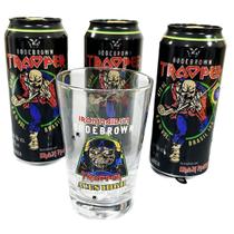 Kit 3 Cerveja Trooper Iron Maiden + Copo Aces High - Trooper Iron Maiden Bodebrown