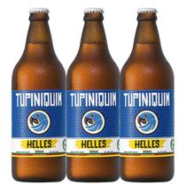 Kit 3 Cerveja Tupiniquim Helles Garrafa 600ml Kit 3 Cerveja Tupiniquim Helles Garrafa 600ml