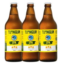 Kit 3 Cerveja Tupiniquim IPA Garrafa 600ml 5% Alc Kit 3 Cerveja Tupiniquim IPA Garrafa 600ml 5% Alc