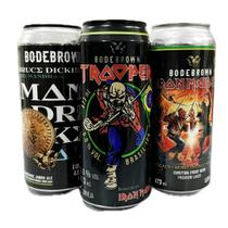 Kit 3 Cervejas Fãs Iron Maiden Presente Oficial Original