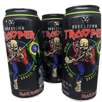 Kit 3 Cervejas Iron Maiden Trooper Ipa Cacau Manga Chocolate branco Bodebrown 473ml