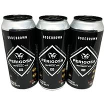 Kit 3 Cervejas Perigosa 9,2% Bodebrown Imperial Ipa 473ml