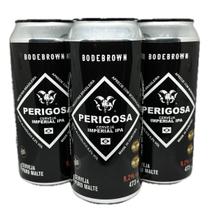 Kit 3 Cervejas Perigosa Pale Ale 9,2% Imperial Ipa 473Ml