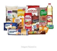 Kit 3 Cesta Básica Completa Alimentos Essenciais 16 Itens