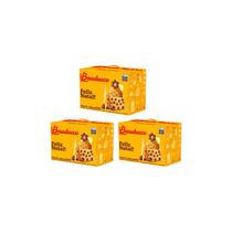 Kit 3 Cestas De Natal Bauducco Pp - 3 Itens