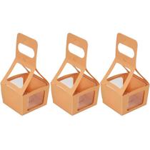 Kit 3 Cestinhos para Lembrancinhas Cestinhas de Plástico Caixinhas Presente Dello Papaya