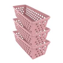 Kit 3 Cesto sem tampa Organizador Multiuso 28 cm Kit 3 Cesto sem tampa Organizador Multiuso 28 cm