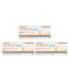 Kit 3 Cetrilan Creme Protetor Previne Assaduras 120g