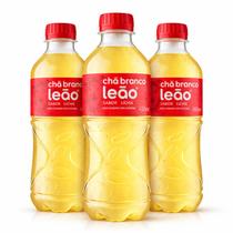 Kit 3 Chá Branco com Lichia Zero Leão 450ml Kit 3 Chá Branco com Lichia Zero Leão 450ml