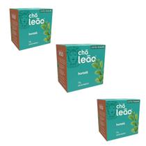 Kit 3 Chá de Hortelã Leão 10g - 10 Sachês Kit 3 Chá de Hortelã Leão 10g - 10 Sachês