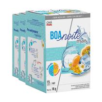 Kit 3 Chá Gelado CháMais Boa Noite Mais Maracujá 15 Sachês Kit 3 Chá Gelado CháMais Boa Noite Mais Maracujá 15 Sachês