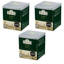 Kit 3 Chá Importado Earl Grey Ahmad Tea London 20 Gr