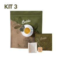 Kit 3 Chá Mate Baldo Verde Repousado 25g cada pct