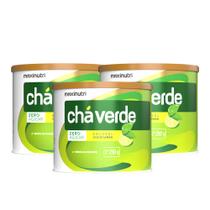 Kit 3 Chá Verde Solúvel Zero Calorias Sabor Limão 250g Maxinutri Kit 3 Chá Verde Solúvel Zero Calorias Sabor Limão 250g Maxinutri