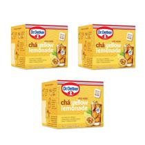 Kit 3 Chá Yellow Lemonade Dr. Oetker 20g Caixa com 10 Sachês Cada Kit 3 Chá Yellow Lemonade Dr. Oetker 20g Caixa com 10 Sachês Cada