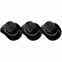 Kit 3 Chapéu Cowboy em E.V.A