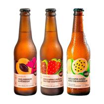 Kit 3 Chás Brazô 350Ml: Hibisco, Frutas Vermelhas, Frutas Kit 3 Chás Brazô 350Ml: Hibisco, Frutas Vermelhas, Frutas